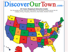 Tablet Screenshot of discoverourtown.com